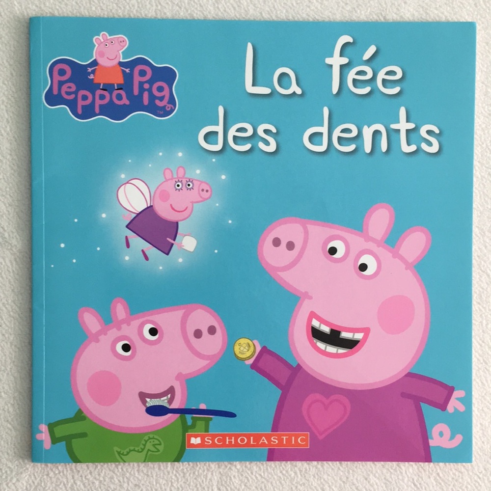 “La fée des dents” French Language Peppa Pig Paperback Book 🇫🇷
